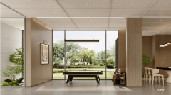 配备双台盆取淋浴区